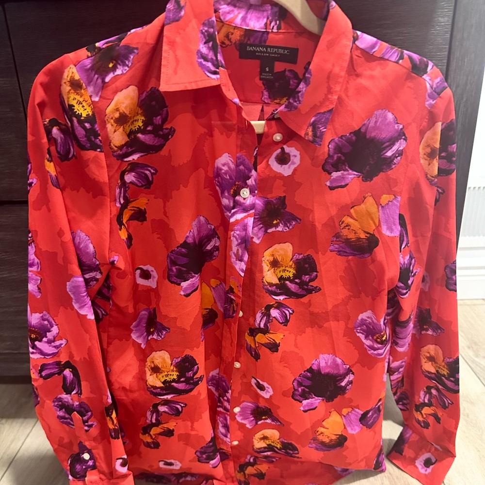 COPY - Banana Republic Dillon Longsleeve Blouse